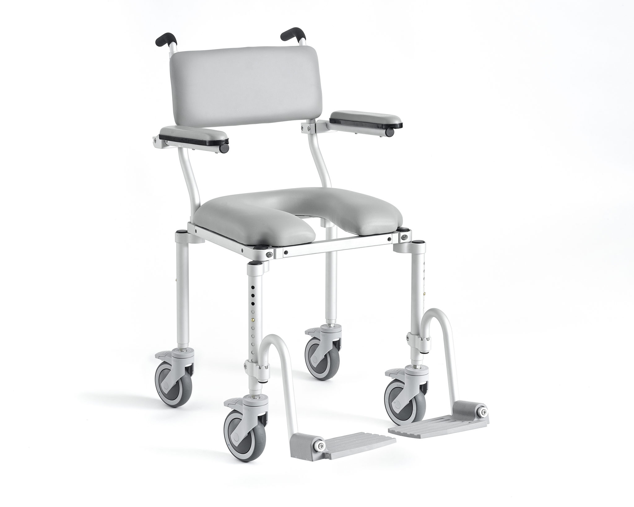 Mc4000 Rolling Commode Chair And Shower Chair Barrier Free